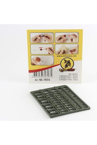 Extra Carp Stopper 6-9-13Mm Olive Green (58 Adet)