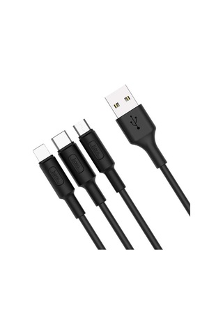 Hoco X25 3in1 1M Usb Data Ve Şarj Kablosu
