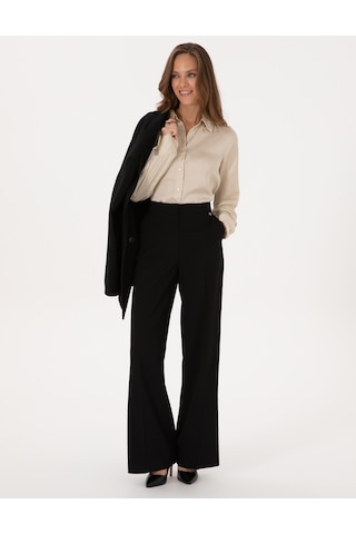 Pierre Cardin Kadın Siyah Pantolon 50319006-vr046 Siyah