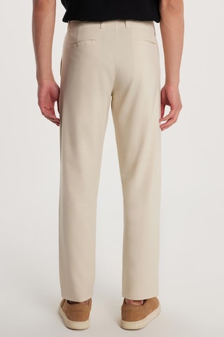 Tudors Erkek Esnek Yan Cepli Bilek Boy Canvas Kesim Koyu Bej Pantolon-33188 KOYU BEJ