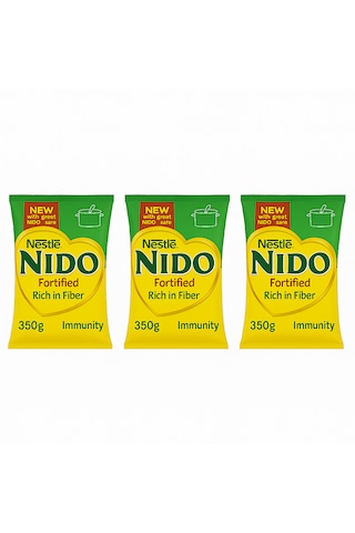 Nido Milk Powder Süt Tozu Çocuklar İçin 350 Gr X3 Adet