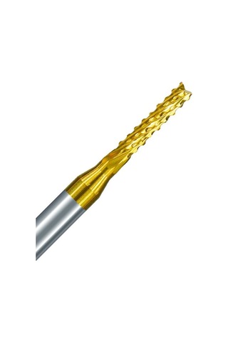 Titanyum Kaplı Tungsten Çelik Cnc Freze Pcb Kesici 1,5 - 3,1,75mm