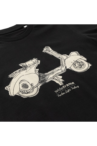 Sıp Scootershop Sıp T-shirt - Faro Basso Fender Light Feeling Siyah / Sıp