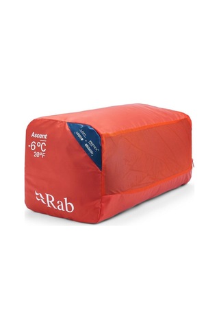 Rab Ascent Ördek Tüyü Dolgulu -24 Derece Uyku Tulumu Sağ Fermuar Mavi