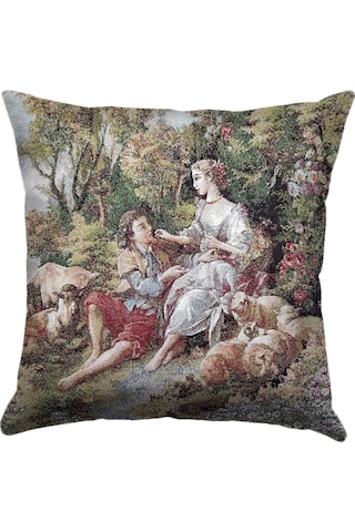 K7-Dokuma Goblen Kırlent Kılıfı