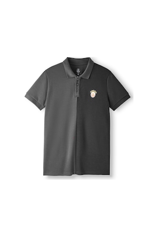 Gsstore Galatasaray Erkek Polo T-shirt E252103 Siyah
