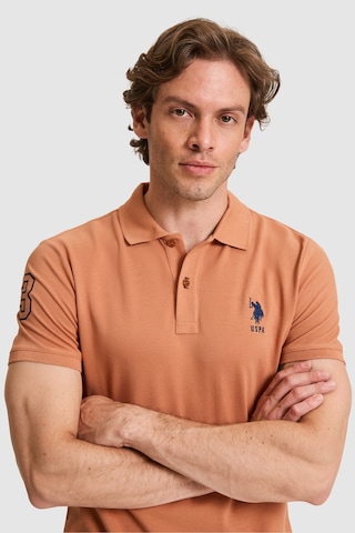 U.s. Polo Assn. Erkek Gül Kurusu Tişört Basic 50326920-vr026 Gul Kurusu