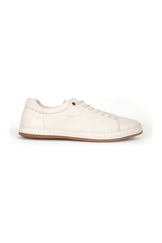 Dericlub Erkek Bağcıklı Comfort Casual Ayakkabı Gerçek Deri Fr 245531 Bej