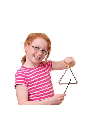 Perkusyon Ritim Ucgen Zil 17 Cm Donizetti