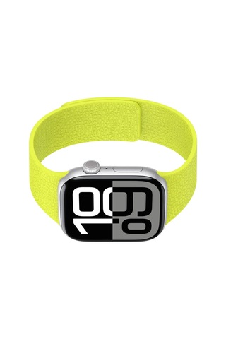 Apple Uyumlu Watch 10 46mm Redclick Krd-136 Kabartma Desenli Mıknatıslı Silikon Kordon