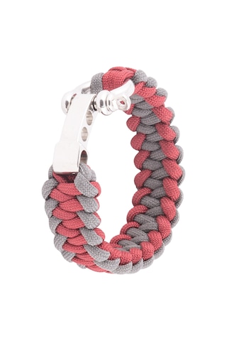 Survival Dağcı Paracord Bileklik 3 Kademeli Krom Kilit Çok Renkli