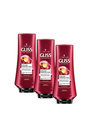 Glıss Color Perfector Renk Koruyucu Saç Kremi 360 ML X 3 Adet