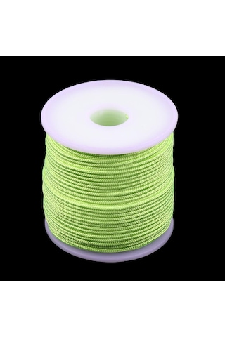 Dolıty 2mm 50 M Paracord Paraşüt Halat Kordon Açık Kamp Yeşil