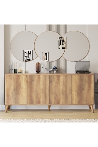 Sephia Yemek Odası Konsol - Oslo Ceviz 182x85x50 Ceviz
