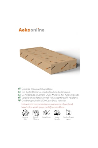 Aeka Ae-2027 Lina 2 Kapaklı Çok Amaçlı Dolap 40x180 Cm Raflı Dar Yüksek Boy Banyo Çok Bölmeli Depolama Dolabı Sonomo - Beyaz