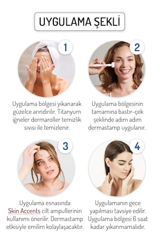 Dermablue Ayarlanabilir Dermastamp Titanyum 140 Iğneli Derma Stam