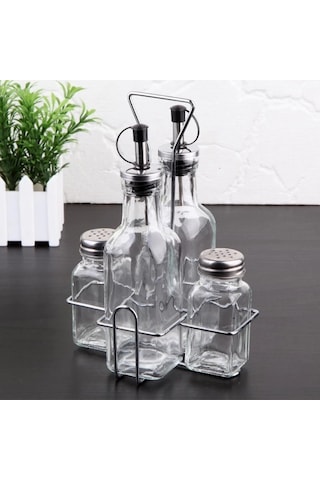 Cam Yağlık Ve Sirkelik Seti