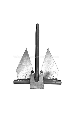 Danfort Çıpa Galvanizli Döküm - 10 Kg-1216