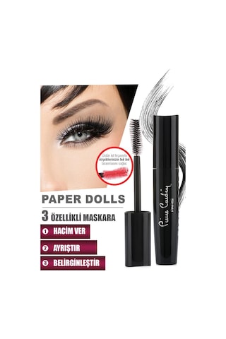Pierre Cardin Paper Dolls High Definition 3 Özellikli Mascara