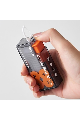 Flybuy Yeşil Tek Taşınabilir Otomatik Kutusu Kullanımlık Ipi Ipi Ipi Dispenseri Diş Diş Çıkarma Adet 10 Cy