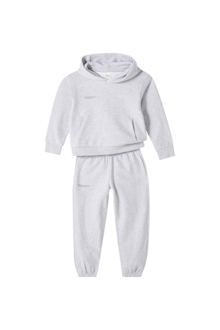 Pangaia Çocuklar Için Kapüşonlu Sweatshirt - Gri