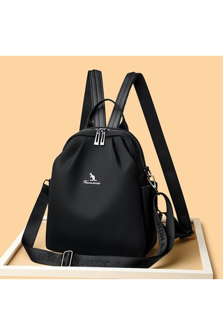 Kadınlar İçin Sırt Çantası Yeni Stil Şık Üst Düzey Çok İşlevli Bayan Sırt Çantası Basit Gündelik Büyük Kapasiteli Öğrenci Küçük Okul Çantası Haki Ana Resim Rengi Diğer