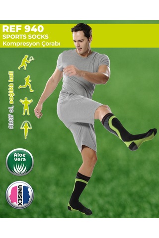 Variteks 940 Sport Socks Kompresyon Çorabı