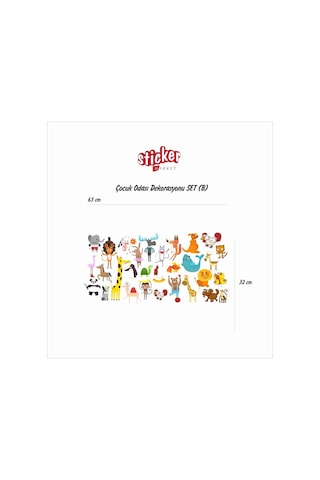 Çocuk Odası Sticker Seti B