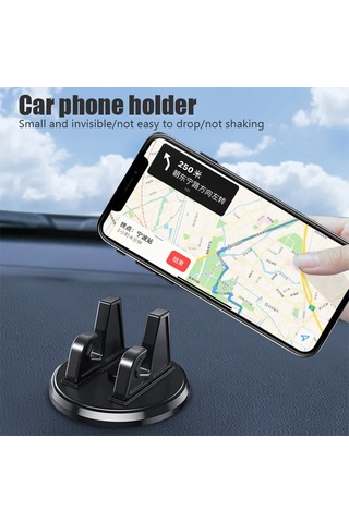 Liangmei 360 Derece Dönen Araç Telefonu Tutucu Dashboard Tutucu