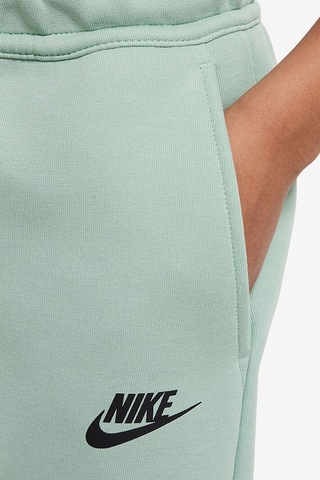 Nike Sportswear Tech Fleece Unisex Kid's Short Blue Çocuk Fermuar Cepli Şort Yeşil Yeşil