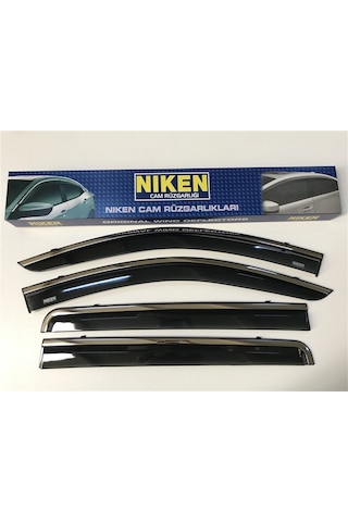 Honda Crv Kromlu 2018 Sonrası Cam Rüzgarlığı 4.Lü Niken