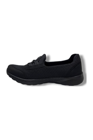 Black Sea 575-26 Anorak Slip On Anatomik Kadın Sneaker 36-40 Siyah