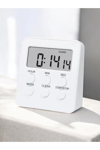 Mr Led Ekranlı Dijital Masa Saati & 2 Alarm Kademeli Kronometre Seti Alarm, Tarih, Sıcaklık Göstergeli Moder Diğer