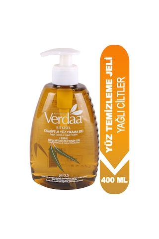 Verdaa Bitkisel Okaliptus Yüz Temizleme ve Bakım Jeli Ph 5.5 400 ML