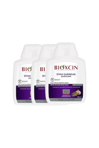 Bioxcin Siyah Sarımsaklı Şampuan 3x300 ML