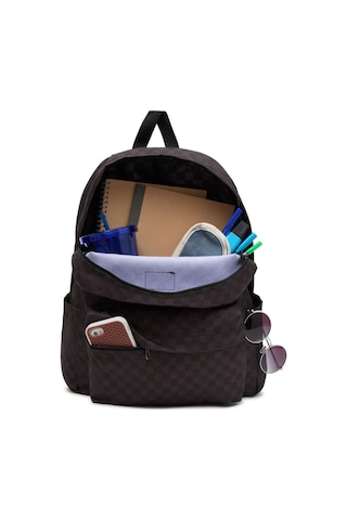 Vans Old Skool Check Backpack Unisex Sırt Çantası Vn000h4xba51 Siyah