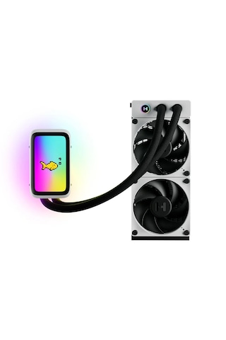 Hyte Thicc Q60 Qrgb Lcd 240mm Intel-amd Uyumlu İşlemci Sıvı Soğut