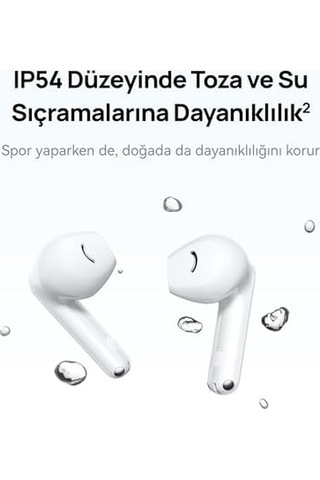 Freebuds Se 2, 40 Saatlik Pil Ömrü, Canlı Renkler Ve Taşınabilir Tasarım, 10 Dakikalık Şarjla 3 Saat Müzik Keyfi, Ip54 Toz Ve Su Sıçramasına Dayanıklılık, Güçlü Bluetooth 5.3 Bağlantısı, Beyaz