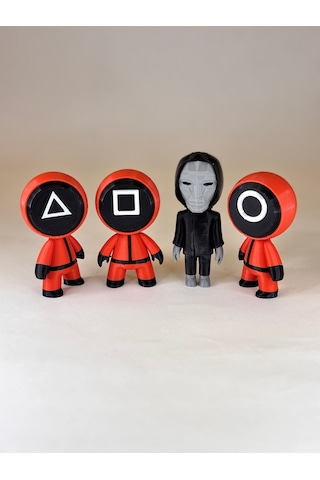 Mini Squid Game Figürleri
