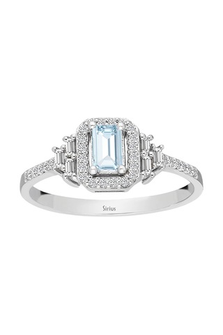 Sirius Baget Pırlantalı Gökyüzü Yüzük 0847R0034