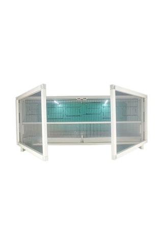 İstanbul Kafes Model M02 Yatay Pvc Kuş Dolabı