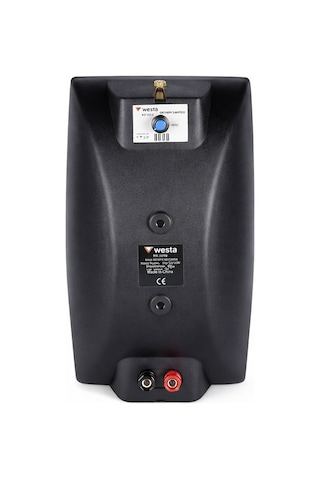 Westa Ws-55tb Hat Trafolu Duvar Tipi Hoparlör - Siyah - 5" Kademeli 8ohm/70v/100v - 8697764139421