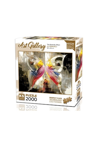 Ks Games 2000 Parça Kelebek Etkisi Puzzle - Ali Eminoğlu