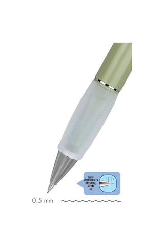 Serve Deep Mekanik Kurşun Kalem 0.5mm Yaprak Yeşili