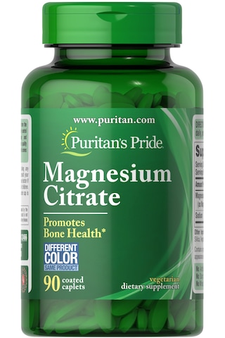 Puritan's Pride Magnesium Citrate 200mg 90 Tablet