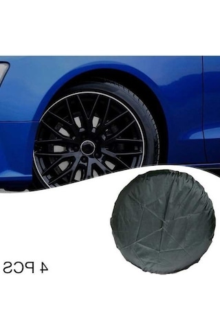 Dancemonkey 4 Adet/takım L Su Geçirmez Lastik Kapağı, Toz Geçirmez Araba Yedek Lastik Koruyucu