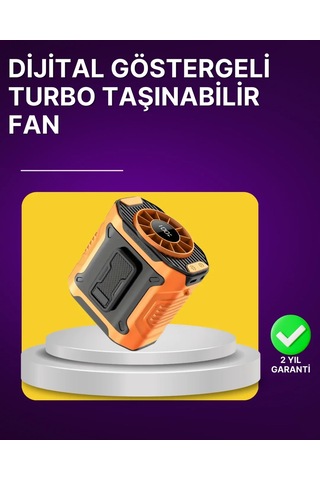 100 Kademeli Hız Ayarlı Taşınabilir Bel Ve Boyun Fanı Diğer