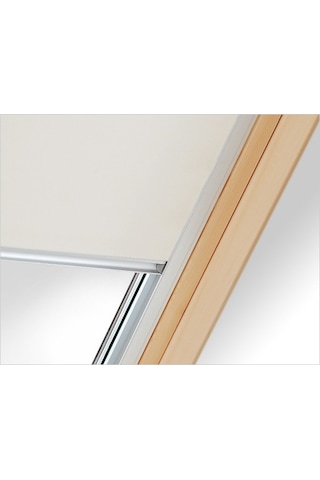 Velux C04 55X98 Cm Uyumlu Bej Raylı Siesta Perde