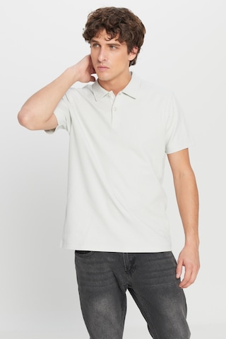 AC&Co / Altınyıldız Classics Erkek Grı %100 Pamuk Slim Fit Dar Kesim Polo Yaka Jakarlı Triko Tişört Gri