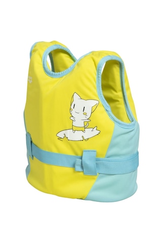 Arena Frıends Swım Vest Yellow Çocuk Sarı Turkuaz Can Yeleği 0040 Sarı